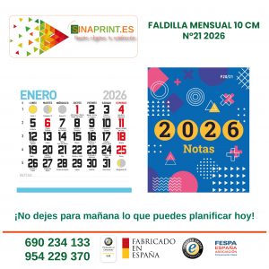 FALDILLA DE NEVERA Nº21 10 CM