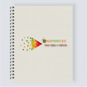 CUADERNO PERSONALIZADO A5 80 HOJAS BLANCOS