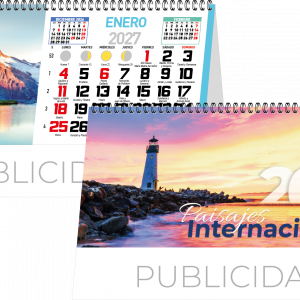 CALENDARIO SOBREMESA PAISAJES