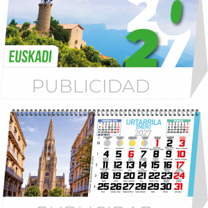 CALENDARIO SOBREMESA EUSKADI